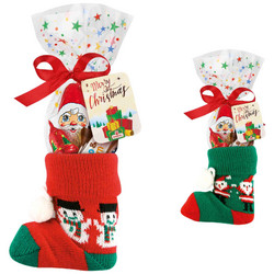 Продуктови Категории Шоколади Windel Плетен чорап Коледа с лакомства 102 гр.